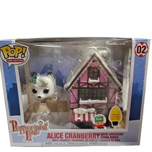 Funko Pop Town Peppermint Lane Alice Cranberry Crescent Moon Diner 02 Limited Ed